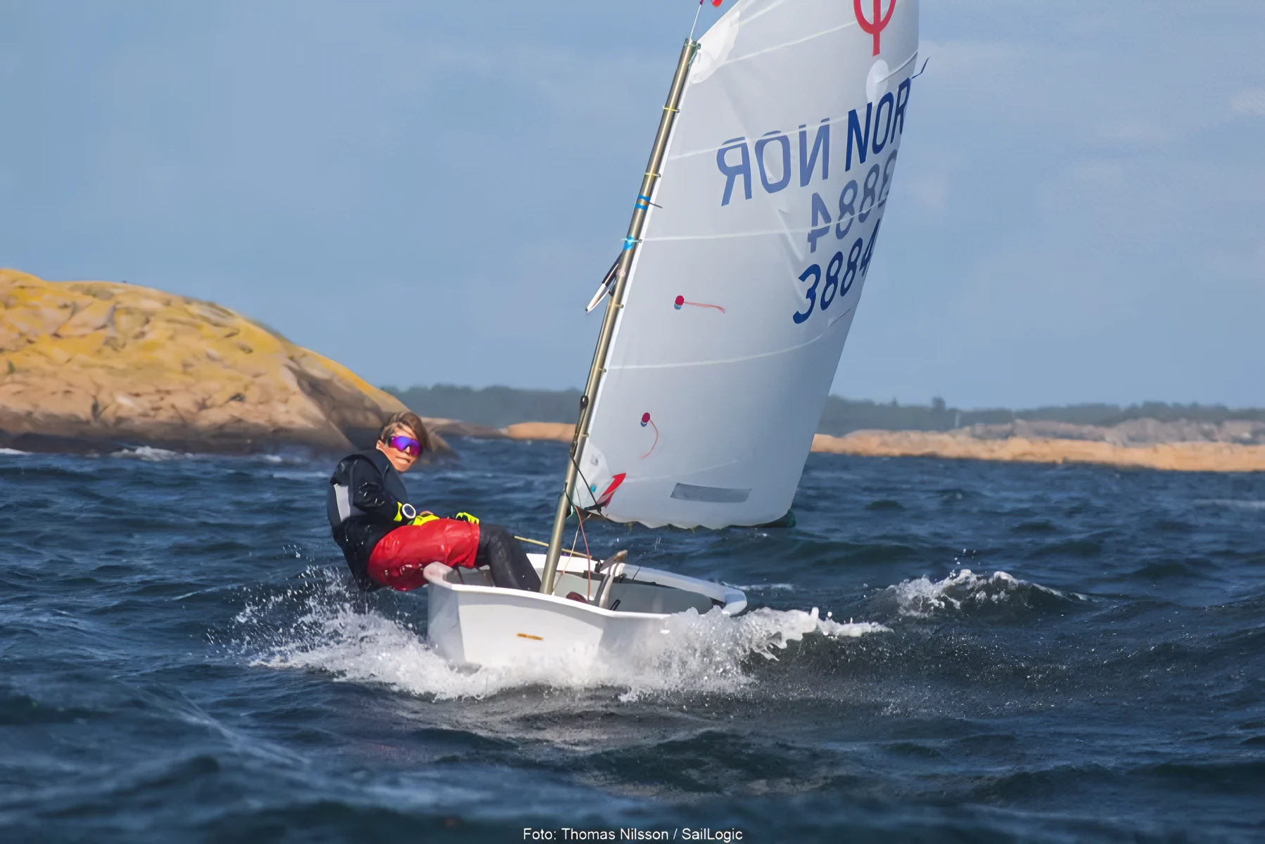 Nikolai under trening på Hankø.