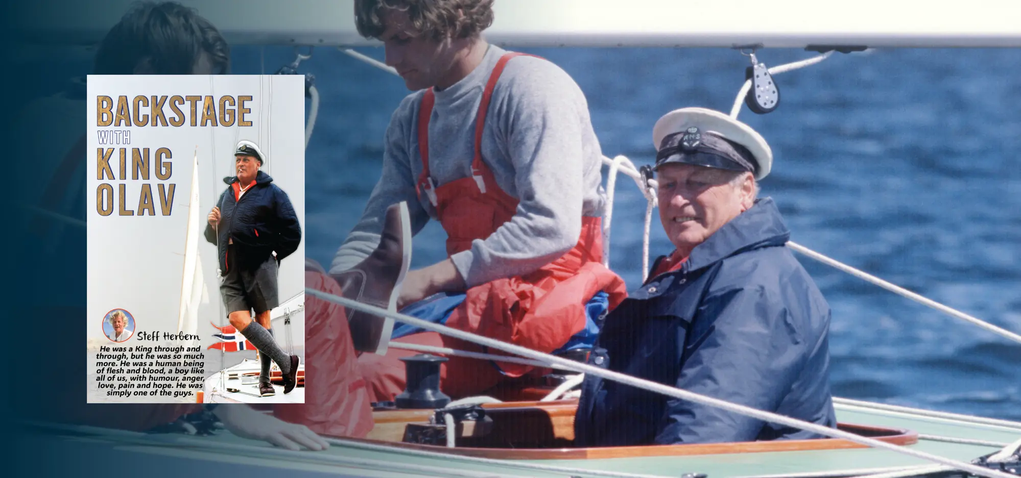 Hankø 1979. Dette bildet hadde Aftenposten på første side med headingen «Seilerkongen i VM-seilas». (Foto: Erik Berglund/Aftenposten)